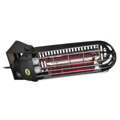 MO-EL Lucciola 1200W - Lampada Riscaldante per piccoli Spazi - Lampada Infrarossi basso consumo per Tavolini da Bar e Uso Domestico